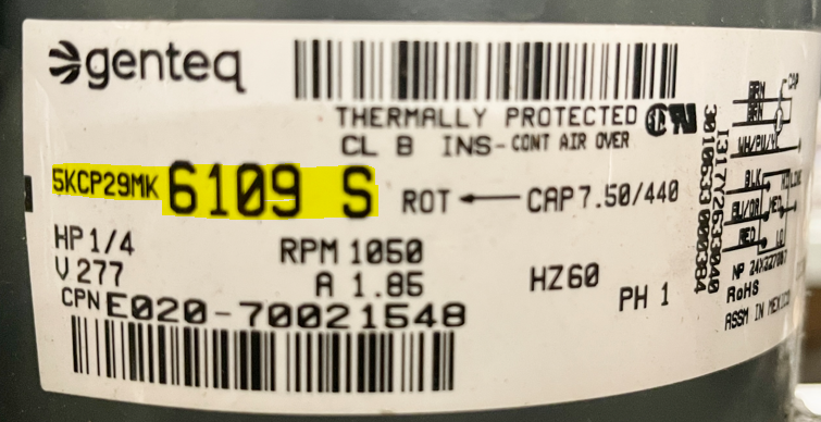 example nameplate of a motor beginning with 5KCP29 for replacement>
</p>
<p>
	<strong><span style=