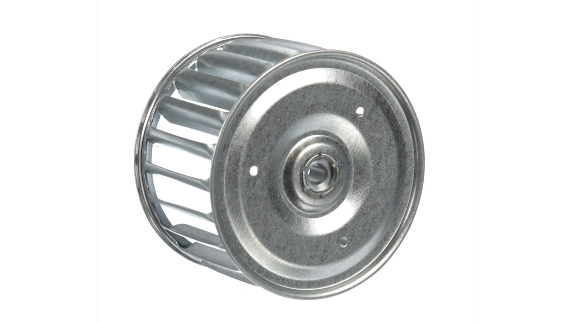 Closed end rotation of a single inlet blower wheel